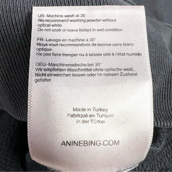 Anine Bing City Love Sweatshirt Size Small - Picture 10 of 12